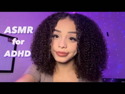 ASMR | 10 FAST & AGGRESSIVE TRIGGERS FOR ADHD⚡️slightly chaotic 👀 (keeping your attention)