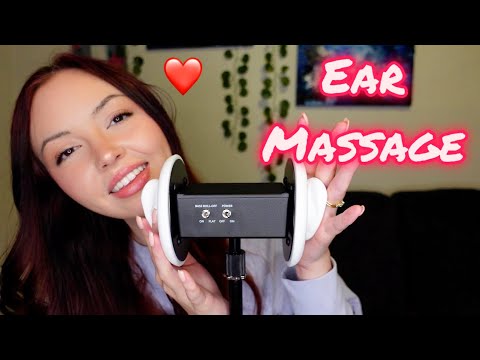 Ear Massage and ACTUAL Ear to Ear Whispers ❤️ #ASMR