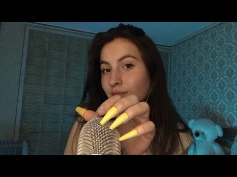 Asmr fast & slow microphone scratching NO TALKING