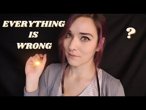 ASMR | Cranial Nerve Exam but Everything Is Wrong