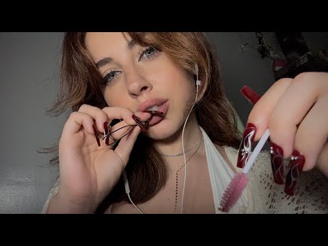 Girl Who Is Obsessed With You Does Your Eyebrows| ASMR