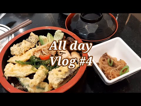 My everyday vlog #4 🍓 hair treatment, washing, shopping, vegan dinner | Vacuum Vlog 🇹🇭