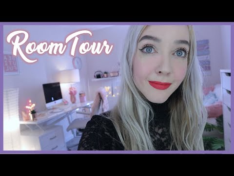 GIRLY HOME OFFICE TOUR + BEAUTY ROOM ♥ 2018