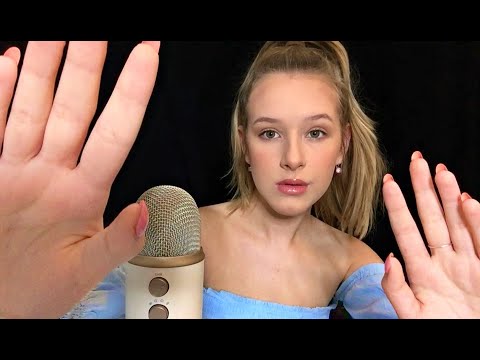 ASMR Face Touching & Hand Movements
