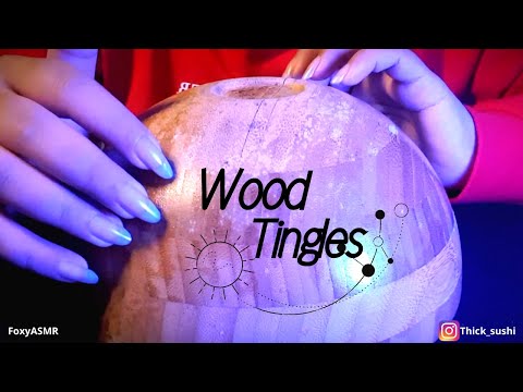 ASMR All Tingling Sounds Of Wood | Tapping | Scratching | No Talking