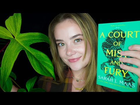 ASMR My Current PLANT & BOOK FAVORITES! 🪴📚 Whispers, Page Turning, Reading, Tapping
