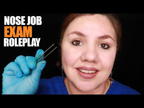 ASMR Nose Job Consultation and Treatment Roleplay