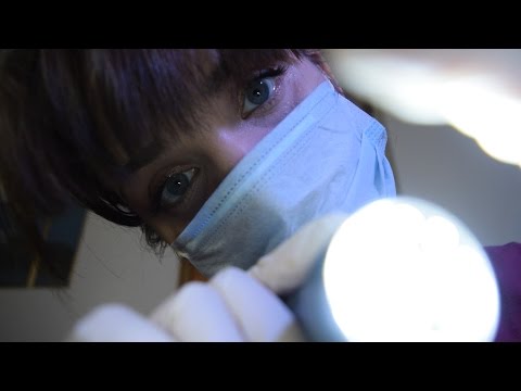 ASMR Medical Treatment After an Accident - Latex, Light, Soft Speaking