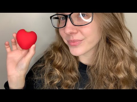ASMR Unboxing + Reviewing Funzze Adult Toy - Heart Vibrator