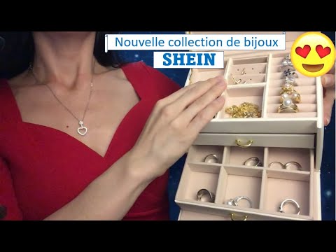 ASMR *  1H d'ASMR * unboxing collection de bijoux SHEIN et rangement