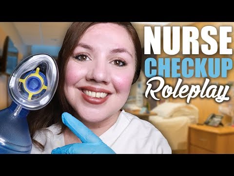 ASMR: Novice Nurse Check Up / Personal Attention And Medical Exam