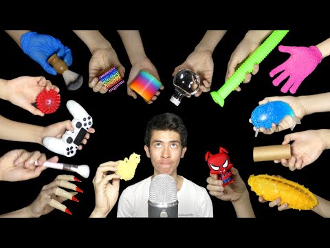 ASMR 100 TRIGGERS IN 2:30 - WORLD RECORD