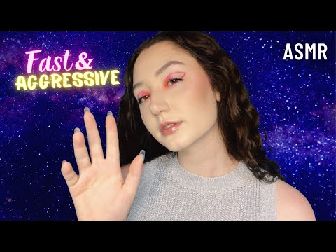 ASMR Fast Aggressive PULL & SNAP (Hand Sounds, Visuals)