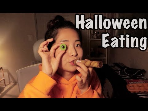 [한국어 Korean ASMR] 할로윈 이팅 👻 Halloween eating sound