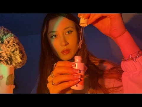asmr | skincare sounds | tapping & lid/pipette sounds