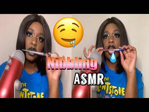 ASMR Mouth Sounds Nibbling that will help you fall asleep 😴 #asmr #asmrsounds #asmrmouthsounds