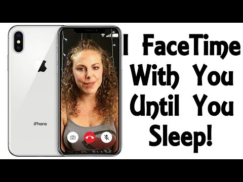 FaceTime with You Until We Sleep! ASMR Role Play