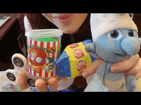 ASMR Gum Chewing Toy Store Role Play.