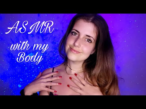 ASMR with MY BODY 💋 tapping, scratching, PERSONAL ATTENTION , hair sounds (deutsch/german)