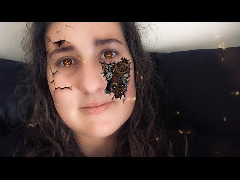 ASMR | I’m a Robot and my face is Metal 🤖