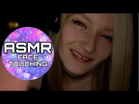 ASMR - up close and personal | face touching + ear massage