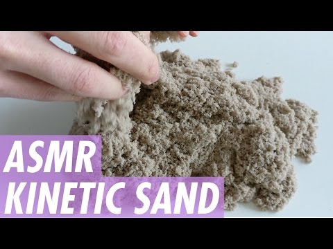ASMR - Super Satisfying KINETIC SAND in 60fps - with Male Whispering
