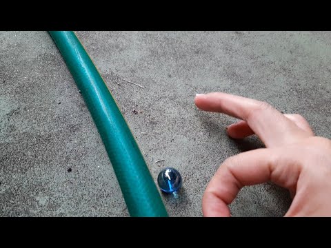 Finding and Running Glass Ball (Marble)