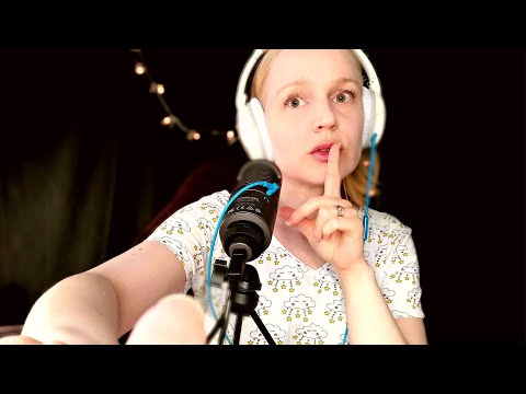Shh! ASMR Shushing and Mouth Covering (Whispered) | Viewer Request