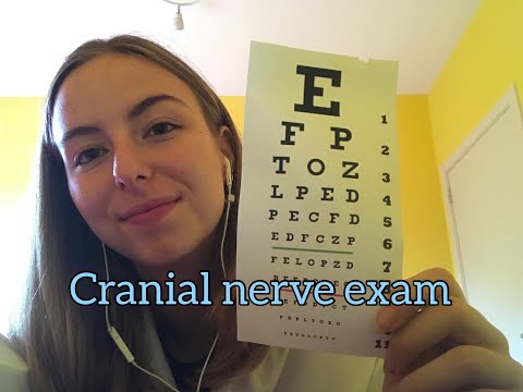 ASMR| Cranial nerve exam
