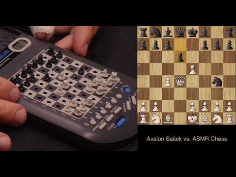 Can I Beat This Tiny Chess Computer Before You Fall Asleep? ♔ ASMR