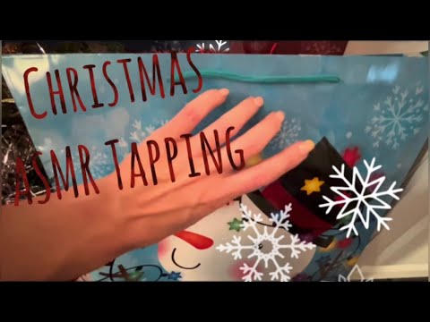Tapping On Christmas Tree Ornaments and Gifts