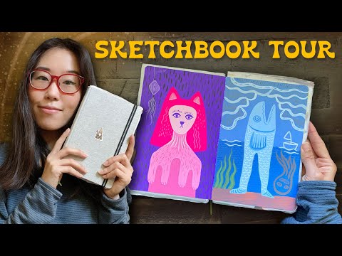MY FIRST SKETCHBOOK TOUR (Ep 2)