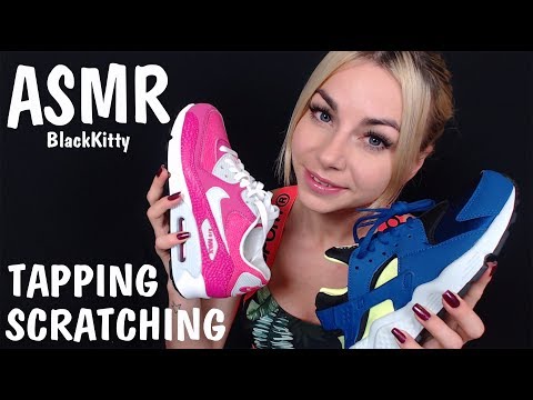 ASMR Подбираем обувь 👟👣 Шепот 👄 ASMR Choose shoes Tapping Scratching ✋ Whisper