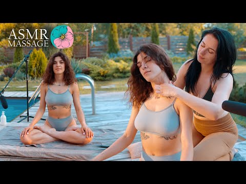 ASMR Pool Full body Massage by Anna
