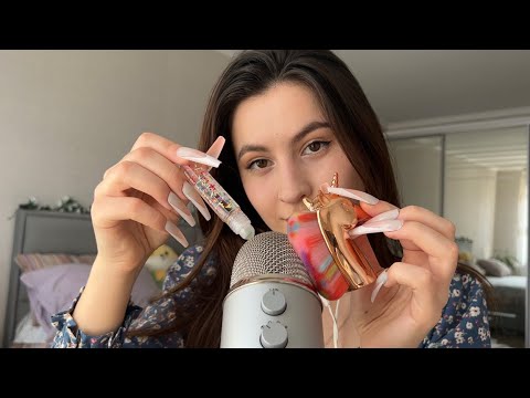 Asmr for people who never had tingles❗️tapping, scratching with long nails 💅 100 triggers for sleep