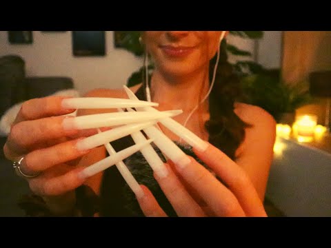 ASMR | Fast Nail Tapping with Extreme Long Nails✨