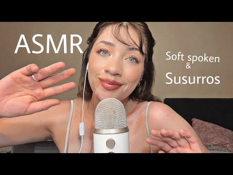 Asmr Soft spoken & susurros con visual 😱 Asmr argentina