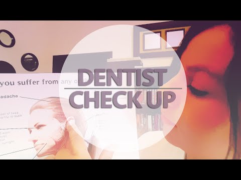 ASMR Dentist Role Play | TMJ and Clean Up
