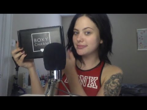 ASMR BoxyCharm Unboxing! Tapping, Lid Sounds ect..