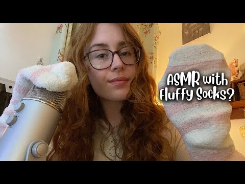 ASMR - Fluffy Sock Brain Massage?! (intense)