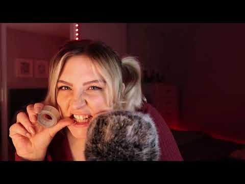 🎀🎁 Wrapping you up, my special gift 🎁🎀 | Brushing, Whispers, Sticky Tape | ASMR