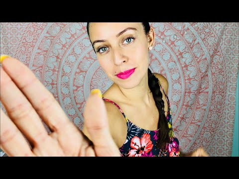 ASMR Hand Movements/sleeve rolling/arm scratching with lotion