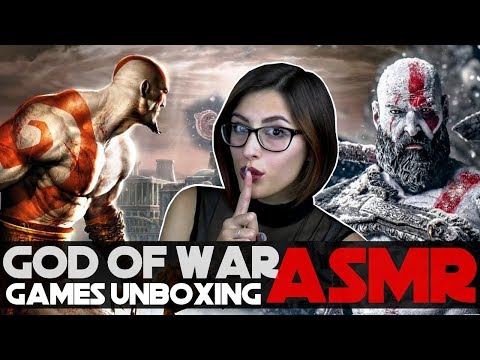 God of War ~ Unboxing of the games ~ ASMR