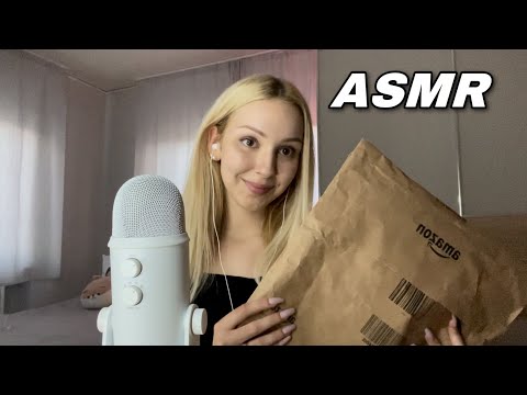 ASMR Amazon Package Unboxing (Tapping and Scratching)