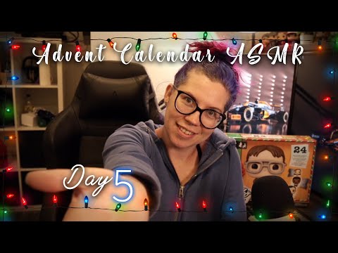 ASMR Advent Calendar | Unboxing The Office Funko Pop Minis | Day 5