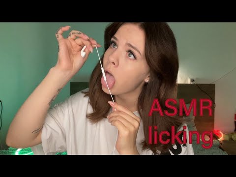 ASMR licking 👅 ASMR for sleep