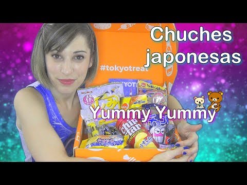 ASMR ESPAÑOL . ¿Qué hay en la caja de Tokio Treat? . Comiendo Chuches japonesas . Unboxing