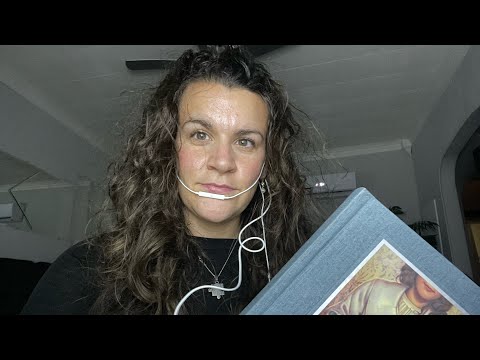 ASMR Whisper Reading The Little Princess (Up close + Hand Movements)