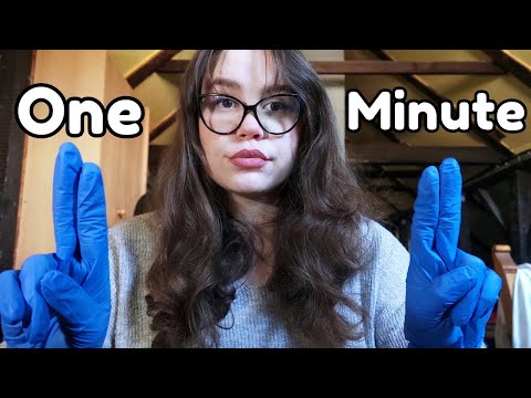 ASMR One Minute Cranial Nerve Exam 💨*Extremely fast* 💨(SLAVIC ACCENT) 🎧🌟