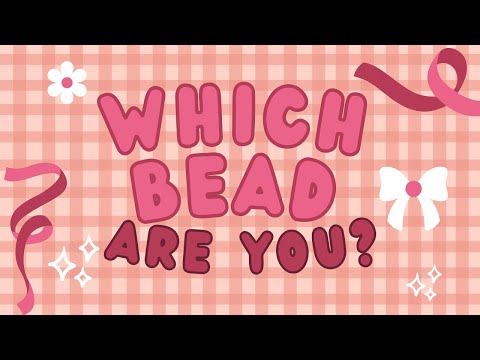ASMR 2 minutes 💤 Which Bead Are You? Layered Sounds ☁️